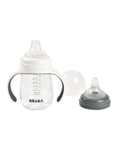 Beaba - Biberon 210 ml Mineral Grey Beaba - Biberon 210 ml Mineral Grey