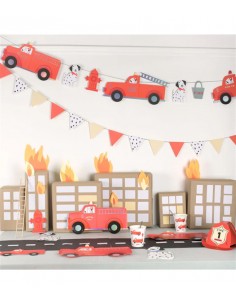 Meri Meri - İtfaiye Bardaklar 2