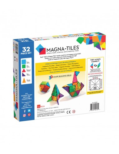 Magna Tiles - Clear Color Set 32 Parça Magna Tiles - Clear Color Set 32 Parça