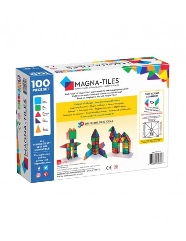 Magna Tiles - Clear Color 100 Parça Magna Tiles - Clear Color 100 Parça