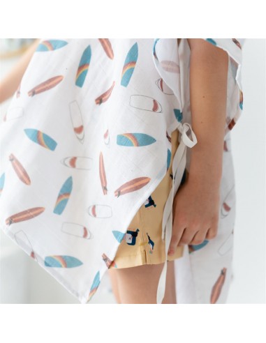 Mama Yoyo - Organik Müslin Panço Surf...