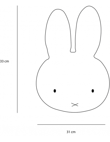 Wild & Soft - Miffy Duvar Peluşu