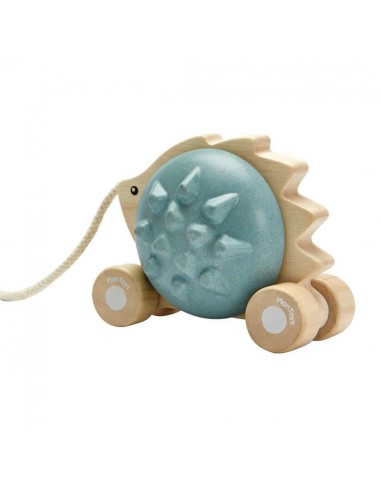 Plan Toys - Mavi Çekme Kirpi Plan Toys - Mavi Çekme Kirpi