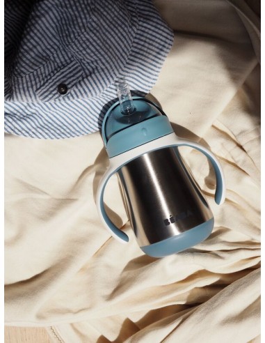 Beaba - Çelik Pipetli Suluk 250ml...