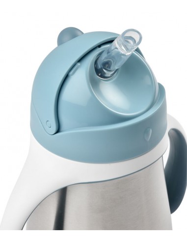 Beaba - Çelik Pipetli Suluk 250ml...