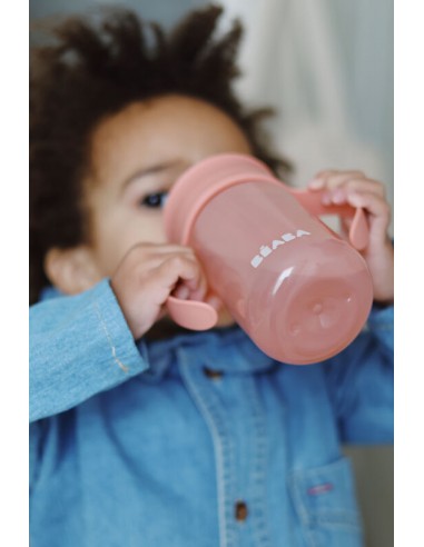 Beaba - 360° Öğrenme Kupası Pembe