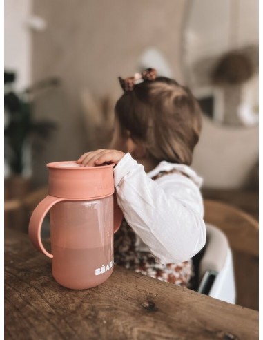 Beaba - 360° Öğrenme Kupası Pembe