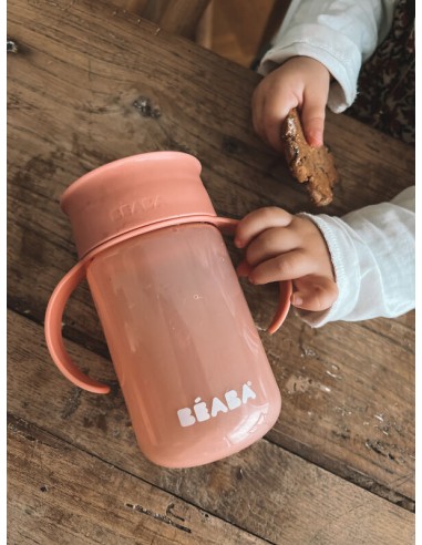 Beaba - 360° Öğrenme Kupası Pembe