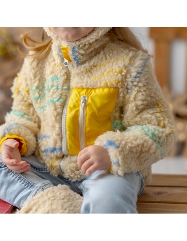 Mama Yoyo - Suni Kürklü Çocuk Montu...