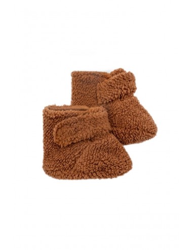 Miela Kids - Peluş Patik Kahverengi