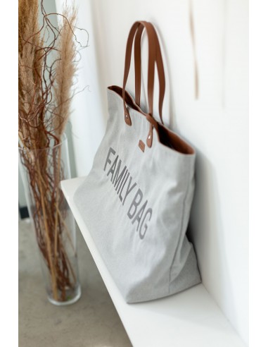 Childhome - Family Bag Çanta Kanvas Gri Childhome - Family Bag Çanta Kanvas Gri