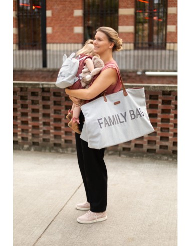Childhome - Family Bag Çanta Kanvas Gri Childhome - Family Bag Çanta Kanvas Gri