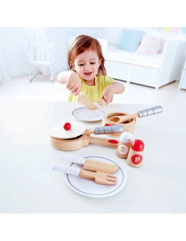 Hape - Oyuncak Pişirme ve Servis Seti