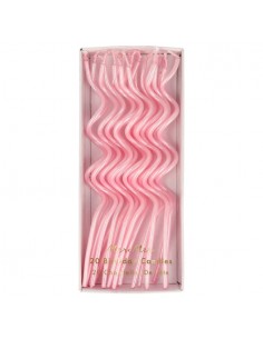 Meri Meri - Pembe Kıvrımlı...