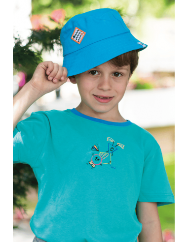 BeetleBeez - Happy Face Bucket Hat Blue