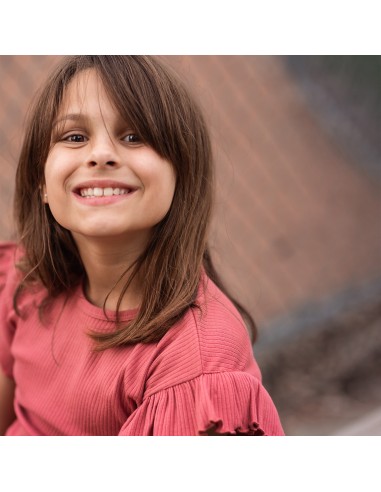 Antebies - Vişne Ribana Fırfırlı Takım