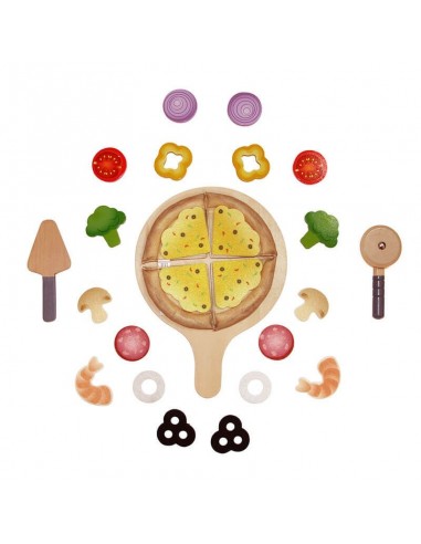 Hape - Oyuncak Pizza Seti