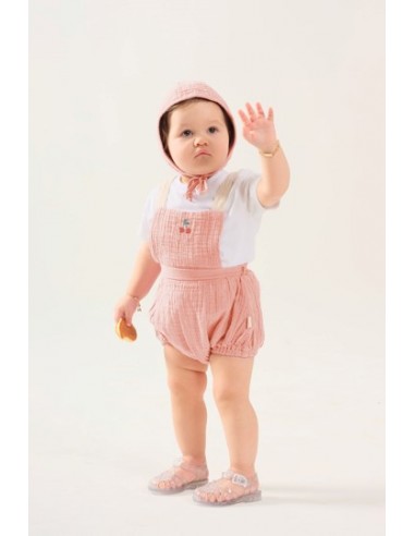 Miela Kids - Kiraz Nakışlı Müslin...