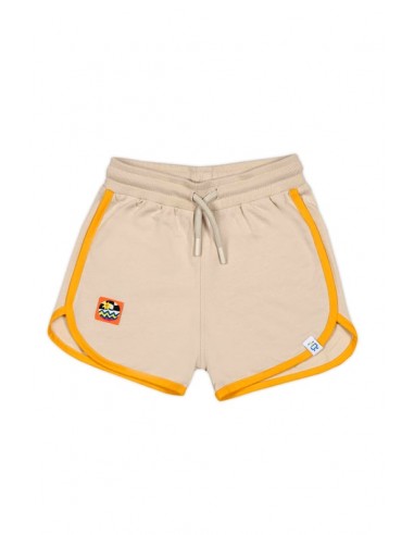 BeetleBeez - Bej Retro Şort Turuncu...