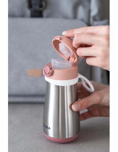 Beaba - Paslanmaz Çelik Suluk 350ml...