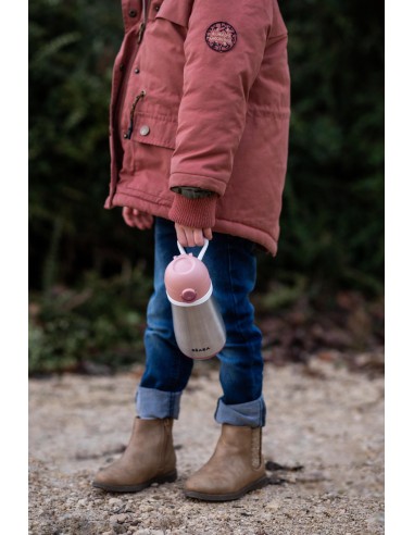 Beaba - Paslanmaz Çelik Suluk 350ml...