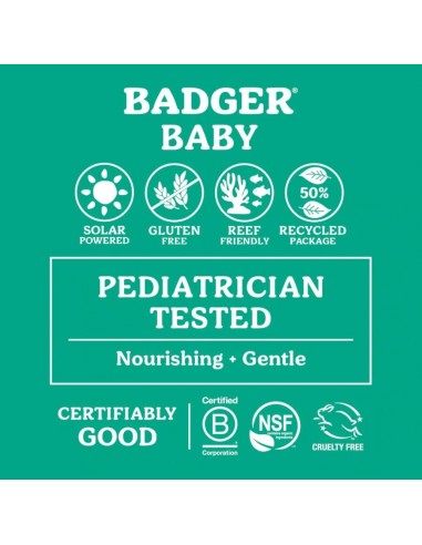 Badger - Bebek Güneş Kremi SPF40 87 mL Badger - Bebek Güneş Kremi SPF40 87 mL
