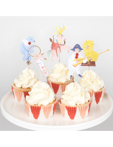 Meri Meri - Sirk Teması Cupcake Kit Meri Meri - Sirk Teması Cupcake Kit