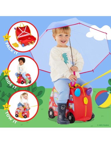 Trunki - Çocuk Bavulu Peppa Pig Party...