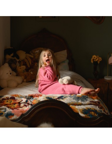 Antebies - Kalp Nakışlı Pembe...