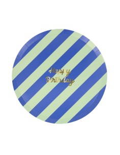 Meri Meri - Çizgili Happy...