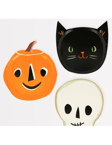 Meri Meri - It's Halloween! Plates...