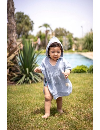Miela Kids - Müslin Panço Sky Blue Miela Kids - Müslin Panço Sky Blue