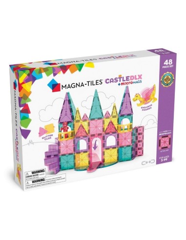 Magna Tiles - Castle DLX + microMAGS... Magna Tiles - Castle DLX + microMAGS...