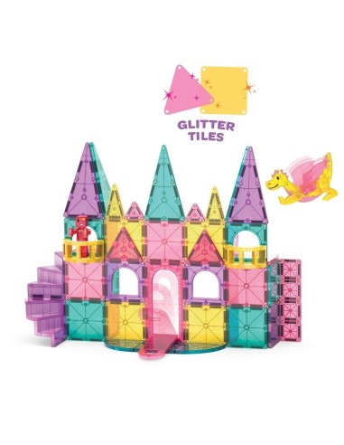 Magna Tiles - Castle DLX + microMAGS... Magna Tiles - Castle DLX + microMAGS...