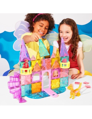 Magna Tiles - Castle DLX + microMAGS... Magna Tiles - Castle DLX + microMAGS...