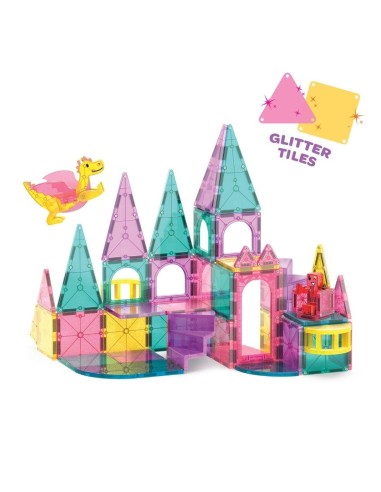 Magna Tiles - Castle DLX + microMAGS... Magna Tiles - Castle DLX + microMAGS...