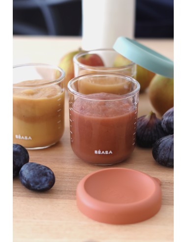 Beaba - Bebek Cam Mama Kavanozu 6lı...