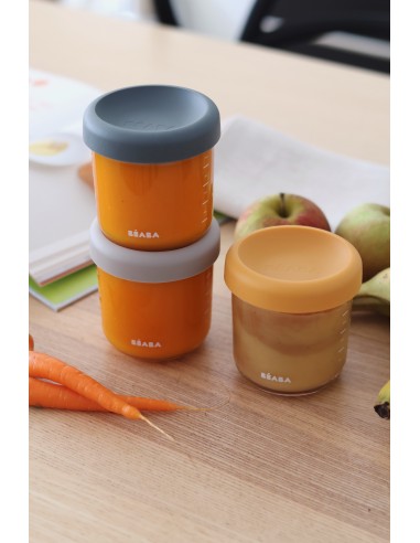 Beaba - Bebek Cam Mama Kavanozu 6lı...