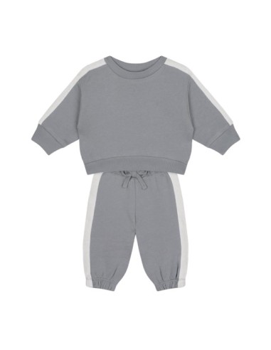 Antebies - Beyaz Kontrastlı Gri...