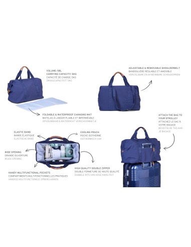 Childhome - Mommy Bag Çanta Urban... Childhome - Mommy Bag Çanta Urban...