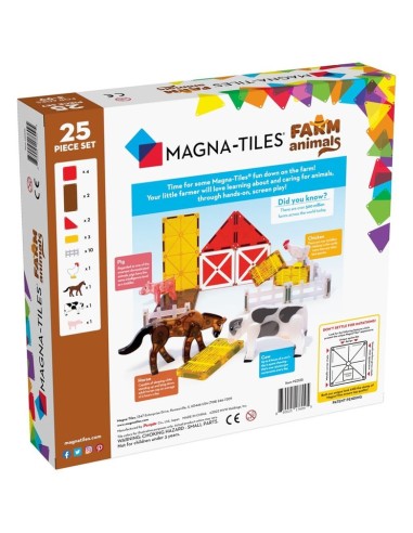 Magna Tiles - Çiftlik Hayvanları 25... Magna Tiles - Çiftlik Hayvanları 25...