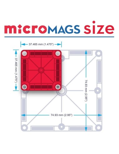 Magna Tiles - microMAGS Travel Set... Magna Tiles - microMAGS Travel Set...