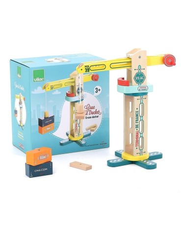 Vilac - Vilacity Mıknatıslı Mini Vinç