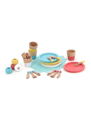 Vilac - Ahşap Yemek Seti