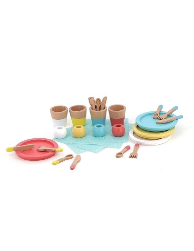 Vilac - Ahşap Yemek Seti