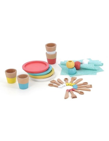 Vilac - Ahşap Yemek Seti