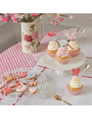 Meri Meri - Sevgi Cupcake Kit 24'lü