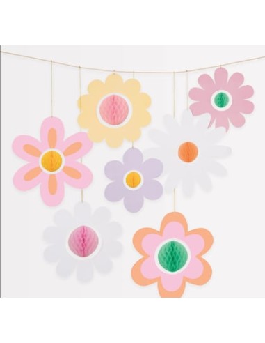 Meri Meri - Çiçekler Asılan Dekorlar