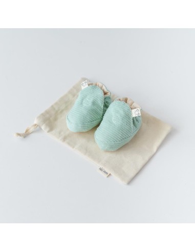 Mama Yoyo - Kadife Patik Mint...