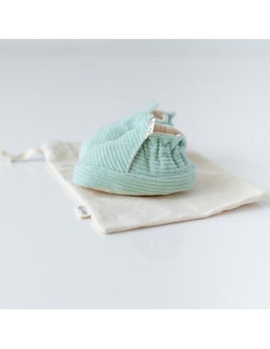 Mama Yoyo - Kadife Patik Mint...